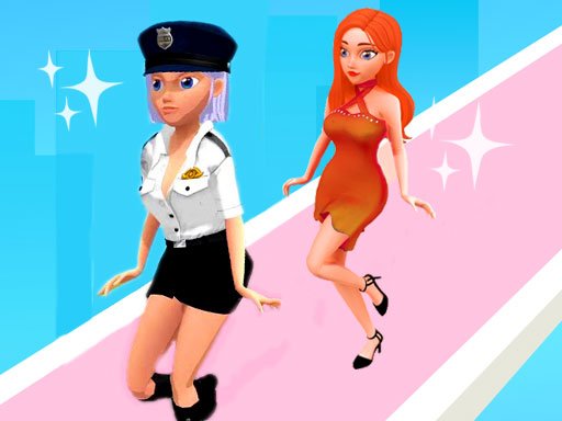 Catwalk Fashion Beauty Runner Makeover Outfit Run Play Free Game