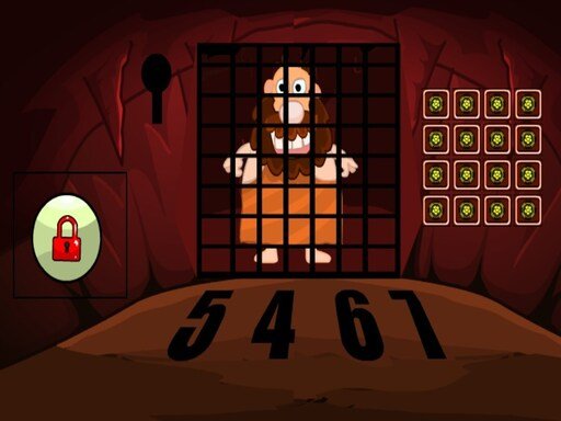 Trapped caveman escape прохождение