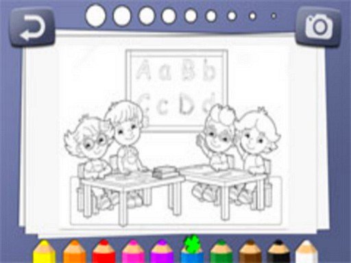 Kids Coloring Book - Play Free Game Online on uBestGames.com