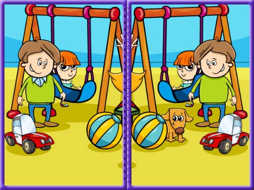 Kids Photo Differences - Play Free Game Online on uBestGames.com