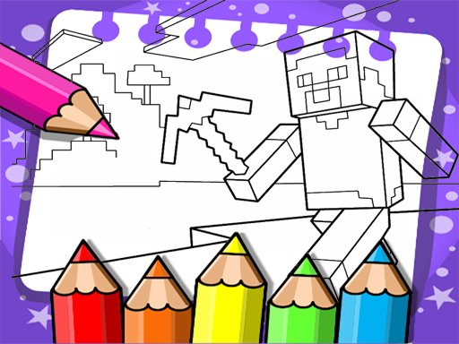 Download Minecraft Coloring Book Play Free Game Online On Ubestgames Com